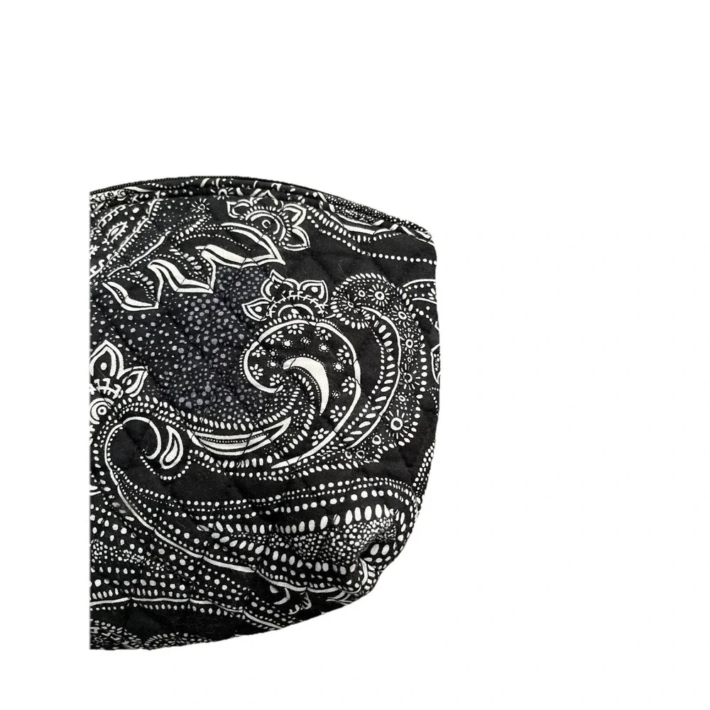 Vera Bradley Grand Travel Cosmetic Makeup Bag Lighten Up Stellar Paisley
